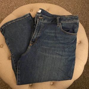 Cropped jeans